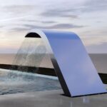 cascata para piscina inox fibra Itajaí Itapema Balneário Camboriú Porto Belo Bombinhas Barra Velha Piçarras praia brava preço barato